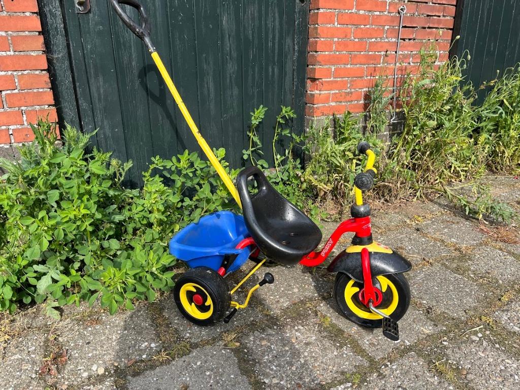 driewieler, voorkinderen, Ophalen, Gebruikt, Trapvoertuig