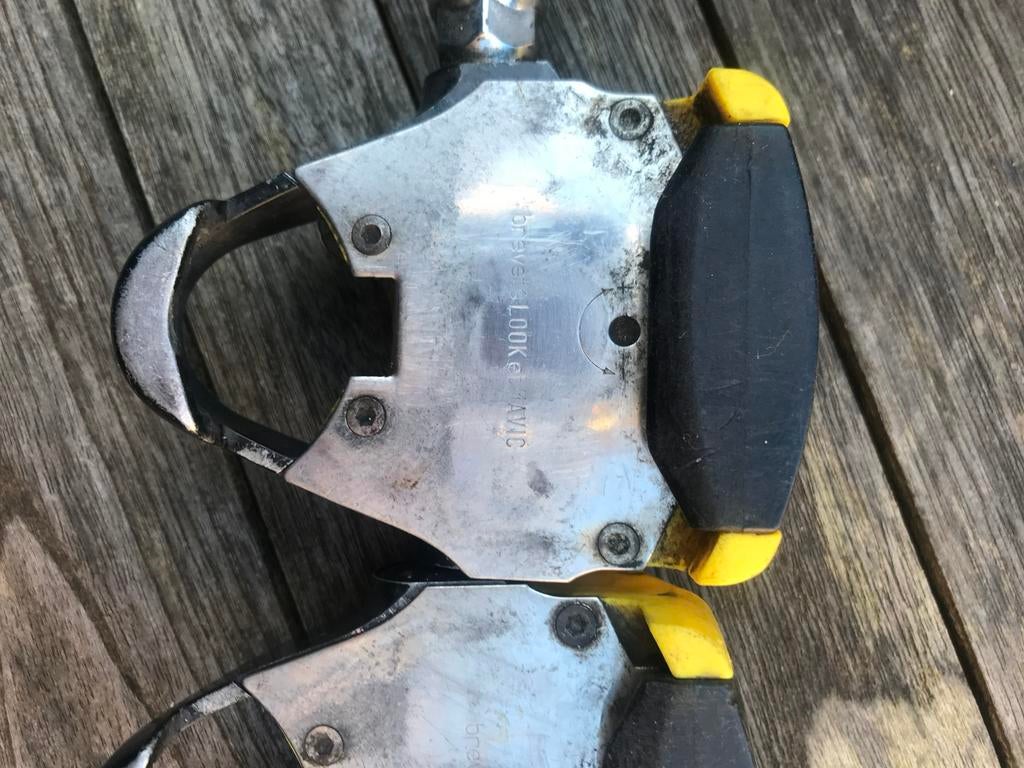 Vintage Mavic pedalen voor racefiets, Ophalen, Gebruikt, Crankstel of Pedalen