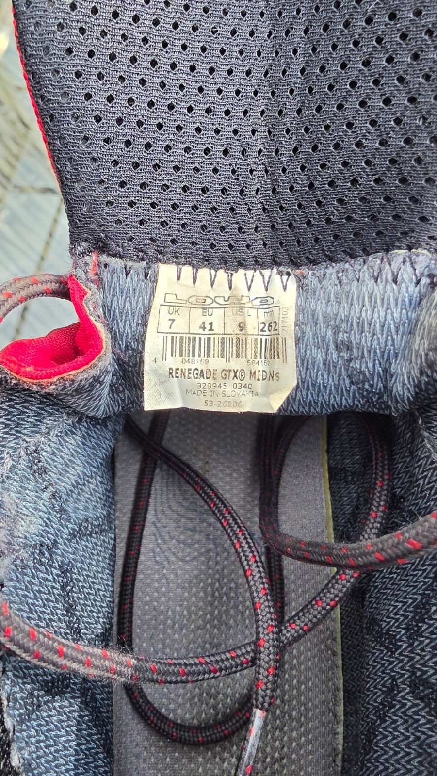 Lowa Renegade GTX Mid Wandel- en Trekkingschoenen - Maat 41, Ophalen of Verzenden, Zo goed als nieuw, Schoenen