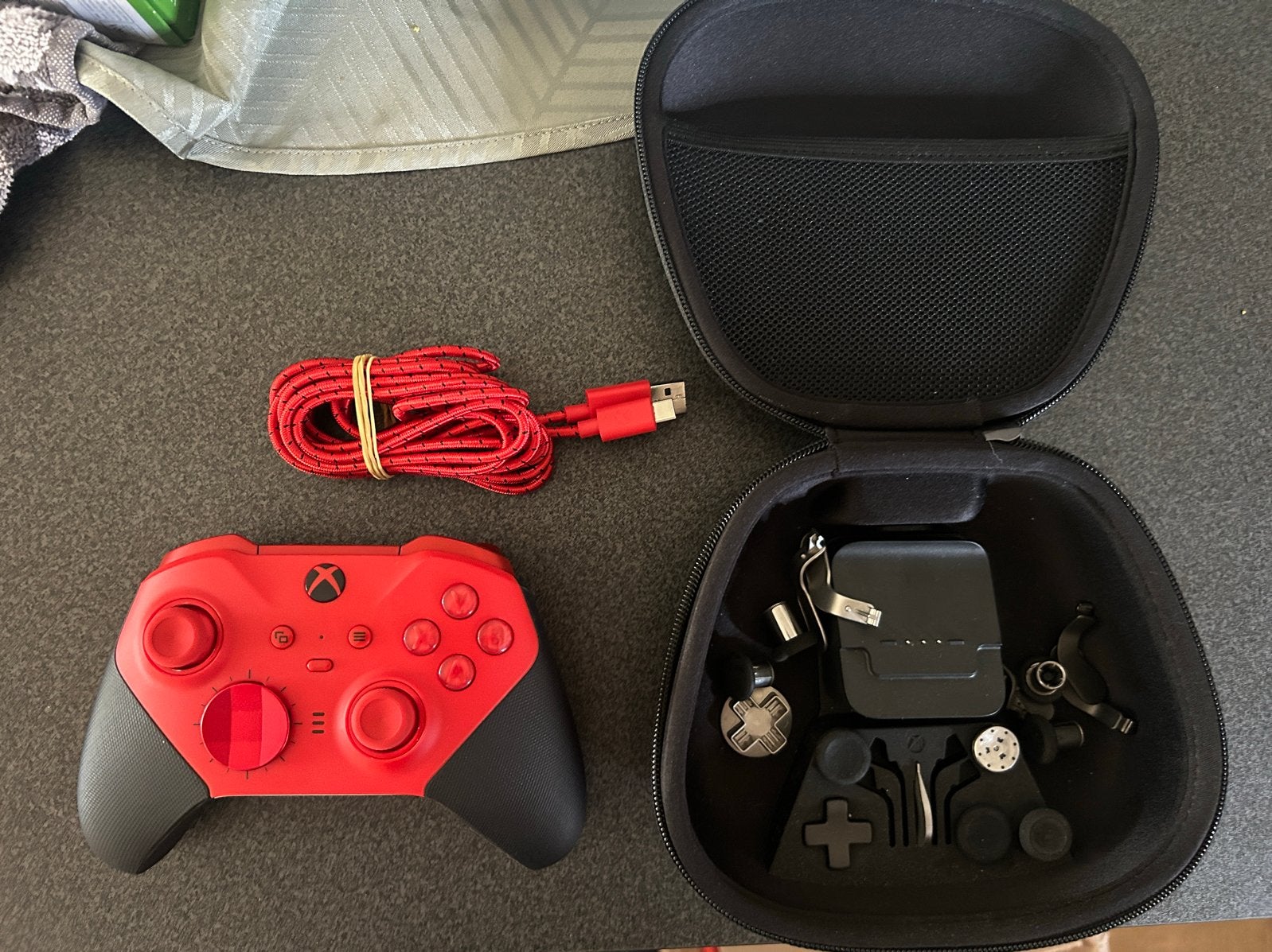 Xbox Elite Controller Series 2 Rood - Zeer Netjes geen drift, Spelcomputers en Games, Spelcomputers | Xbox | Accessoires, Ophalen of Verzenden