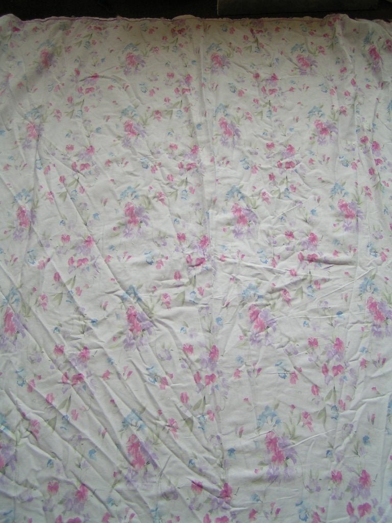 dekbedhoes en 2 slopen Laura Ashley Lathyrus nr BB 1090, Dubbelzijdig bruikbaar, Gebruikt, Verzenden, Wit
