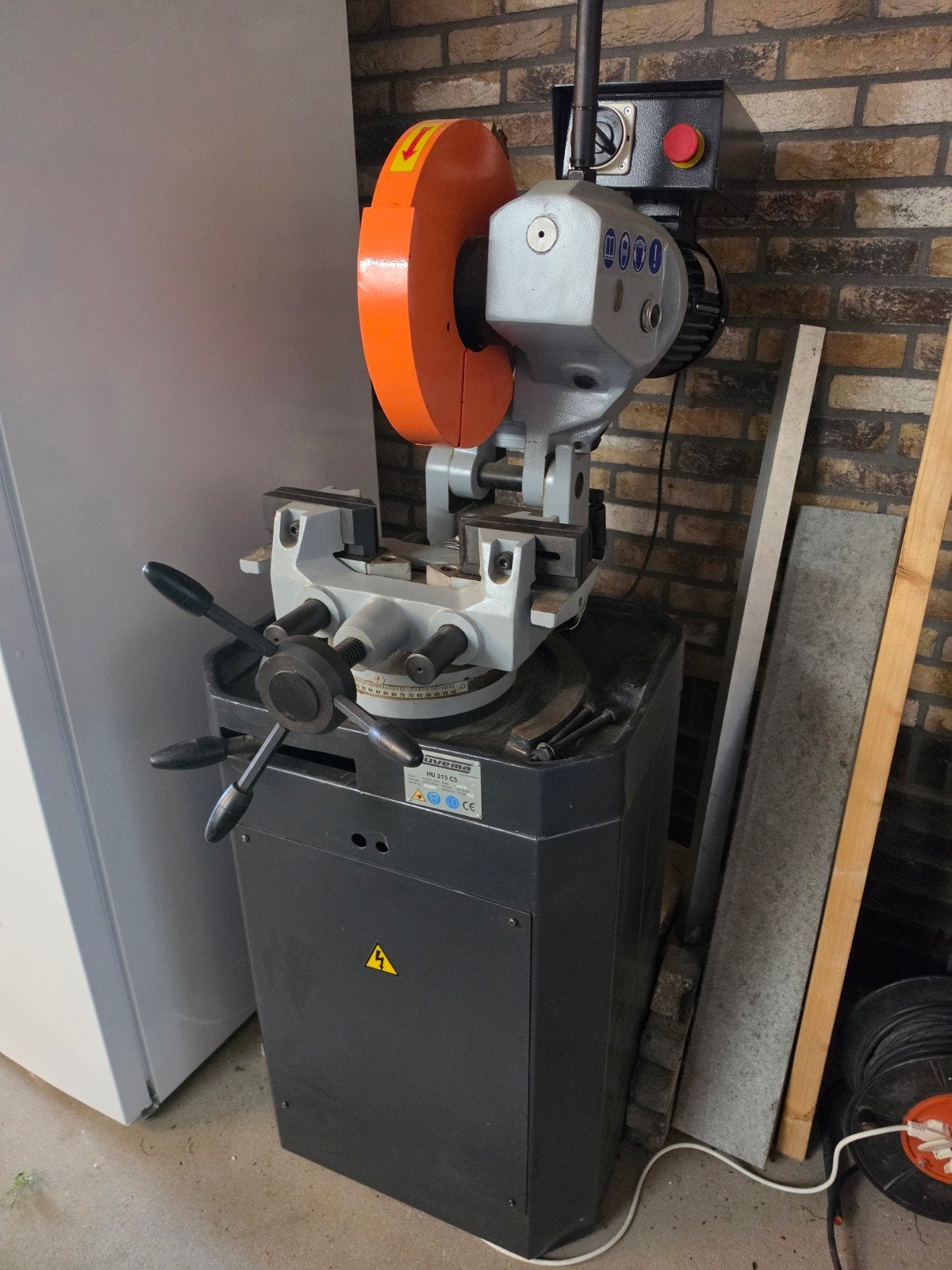 Nieuwe Huvema HU 315 CS metaalafkortzaag, Ophalen, Gebruikt, 70 mm of meer, Huvema