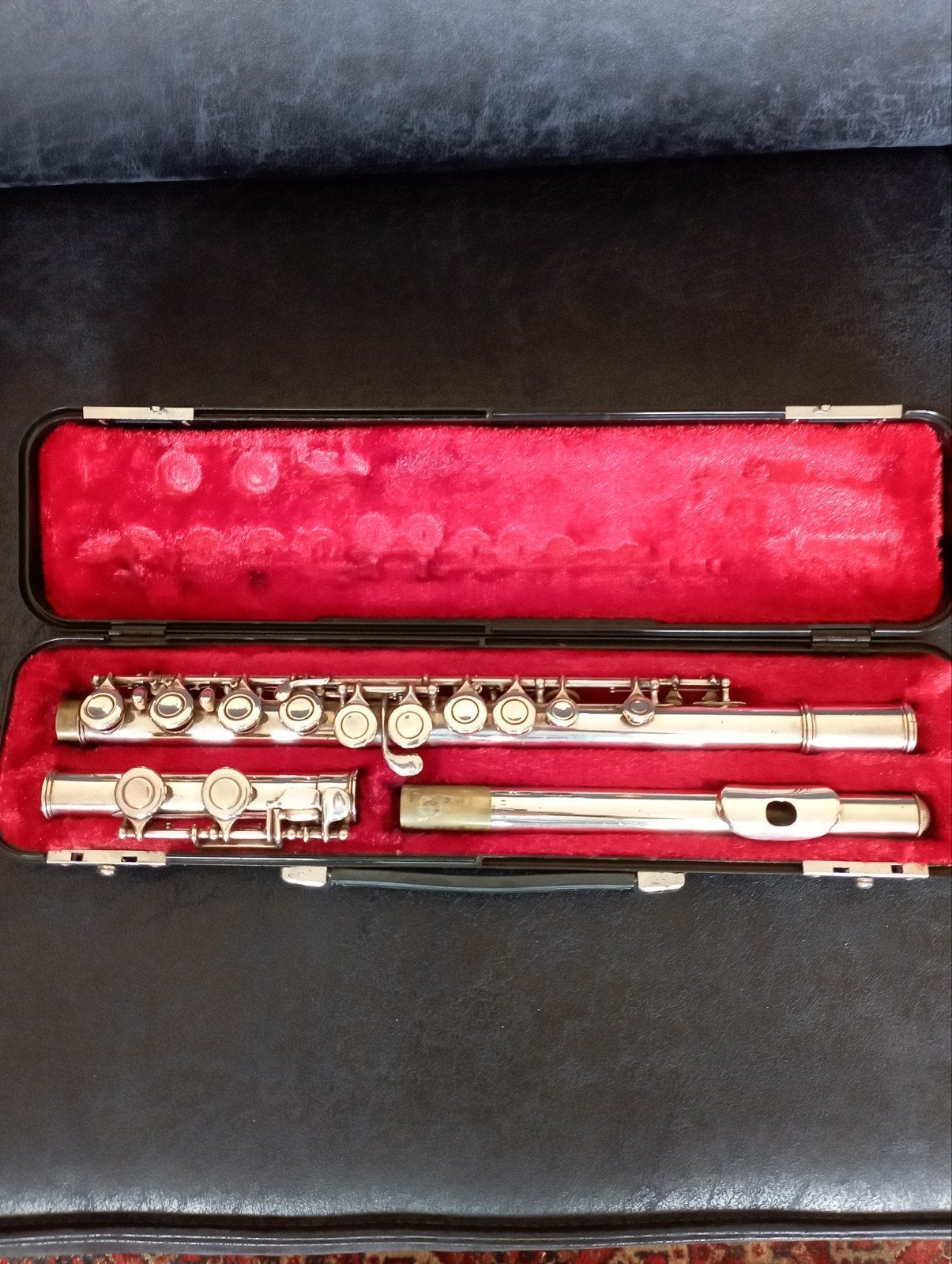 Prelude dwarsfluit ., Ophalen of Verzenden, Gebruikt, Dwarsfluit, Met koffer of tas