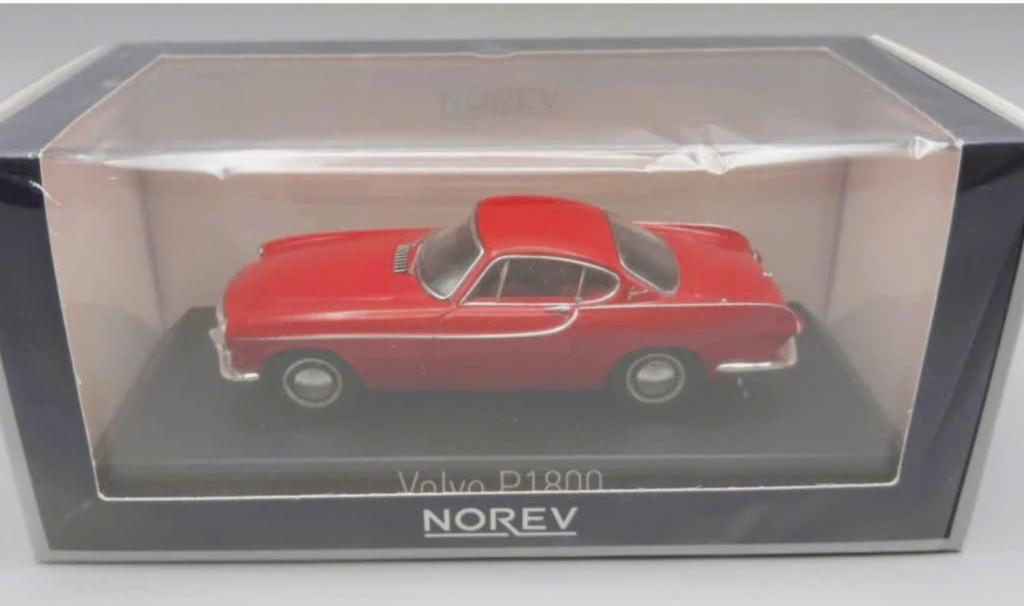 Volvo P1800 1961 Rood schaal 1/43 NOREV ref. 870008, Verzenden, Nieuw, Auto, Norev