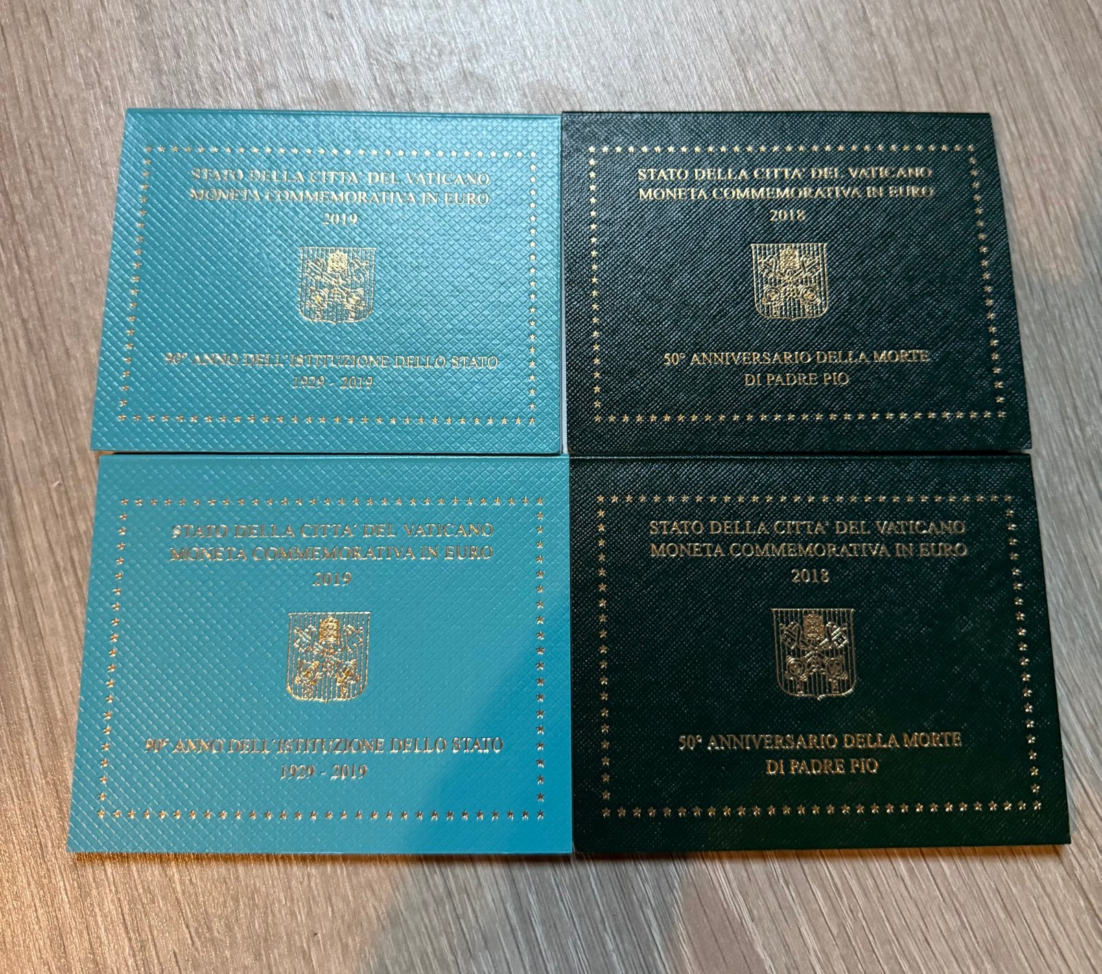 Lege blisters 2 euro Vaticaanstad, Verzenden, Verzamelmap