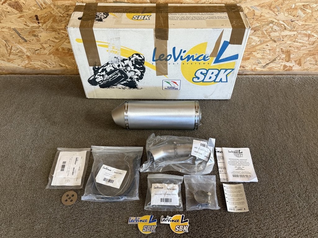 LeoVince Oval EvoII uitlaat demper GSXR600 GSXR750 2008-2010, Info@leovince.com, Nieuw, Sienkiewicza 21A, Człuchów, Pomorskie, 77-300, PL