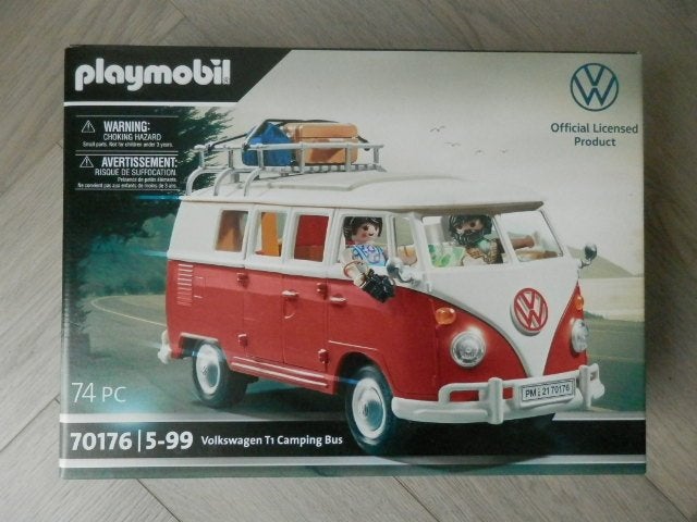 Playmobil VW Bus 70176, nieuw, Ophalen of Verzenden, Nieuw, Complete set, Voertuig
