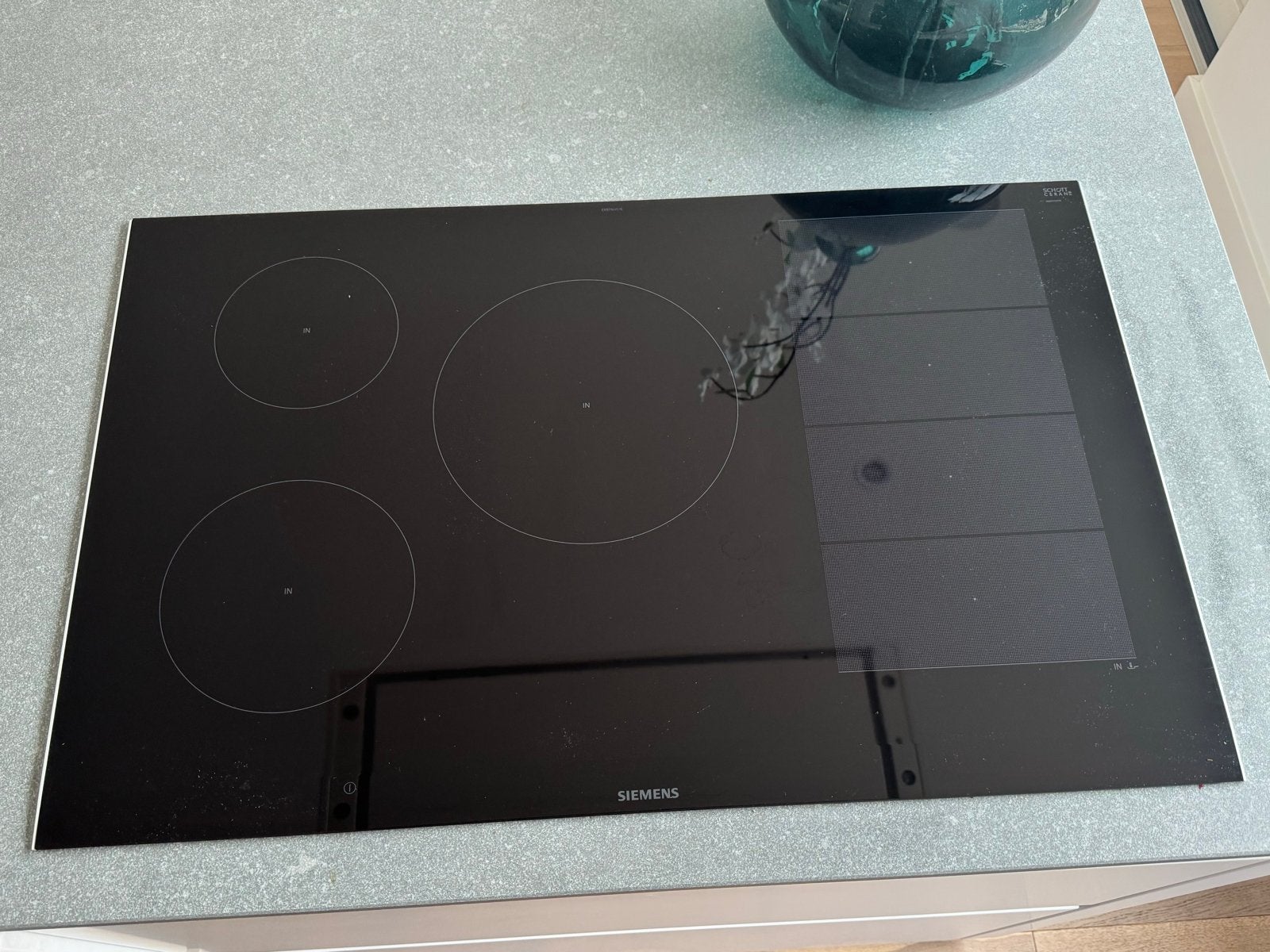 Siemens Inductiekookplaat 80 cm - EX877LVC1E, Ophalen, Nieuw, Inbouw, Inductie