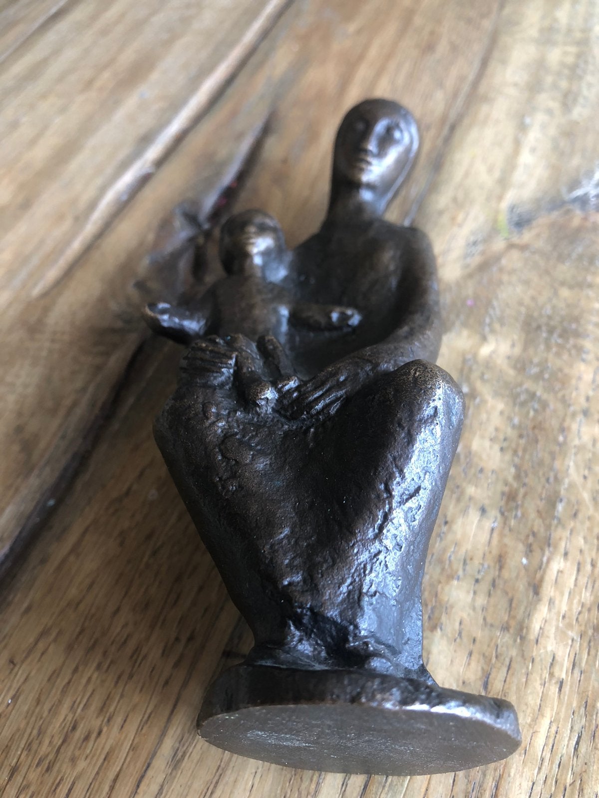 Bronzen beeldje, Antiek en Kunst, Ophalen of Verzenden, Brons