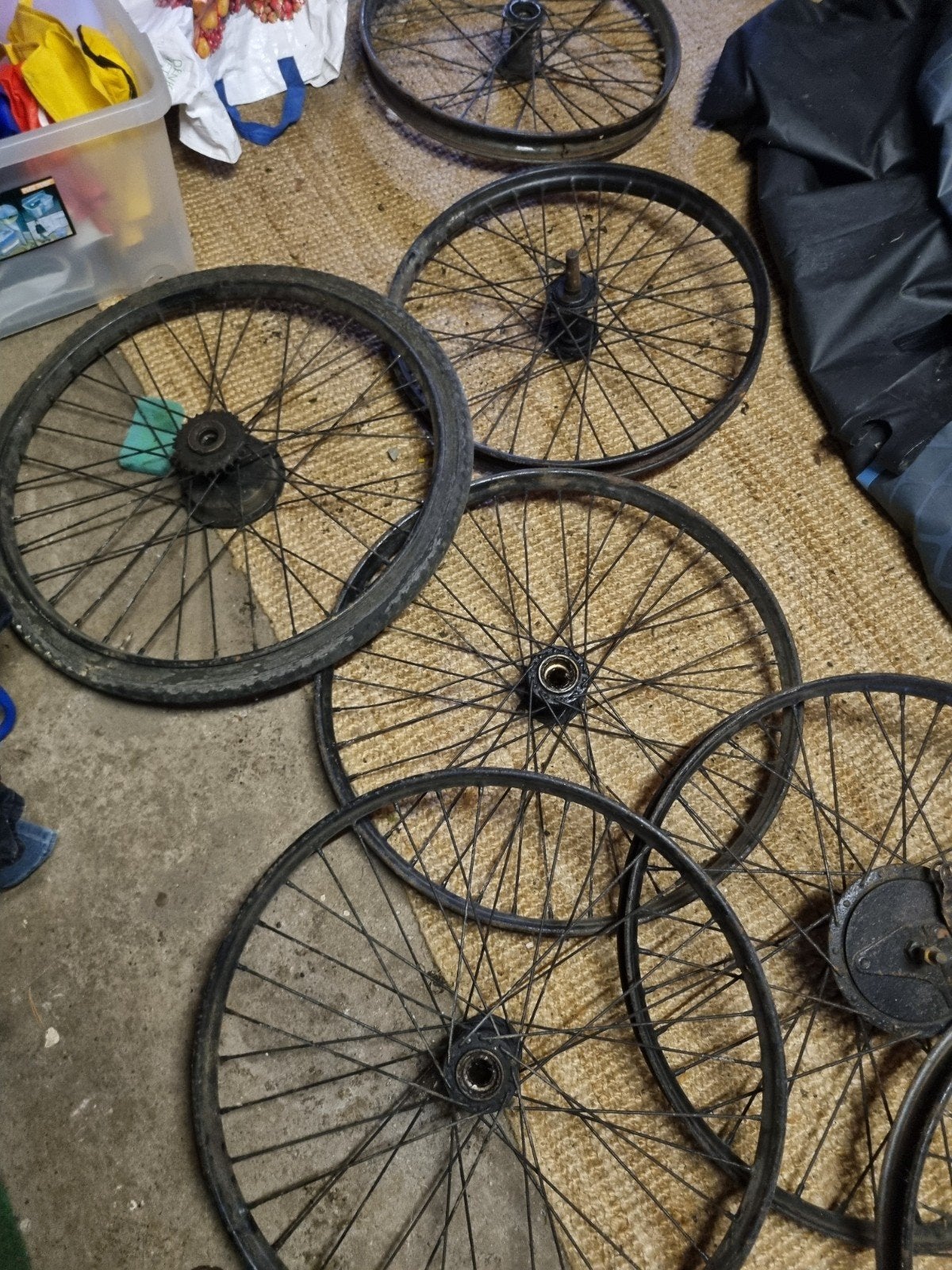bakfiets wielen, Ophalen of Verzenden, Gebruikt, Bakfiets, Staal