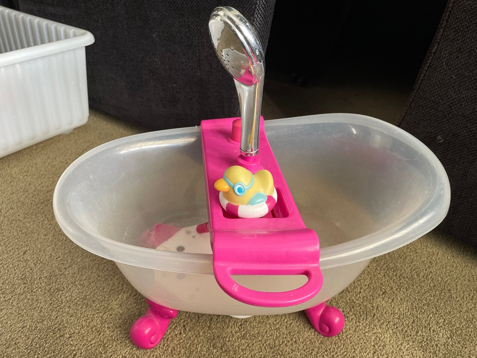 Baby Born Poppenbadje met douche en badeendje, Ophalen of Verzenden, Gebruikt, Overige typen