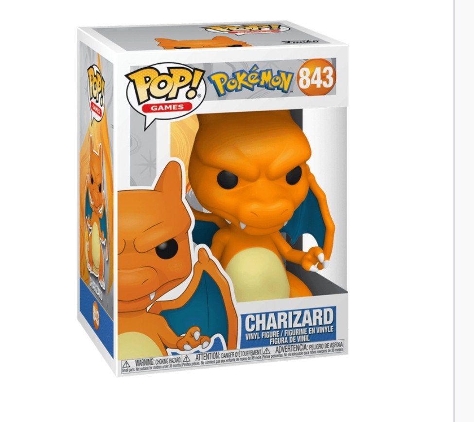 Funko Pop! Pokémon 843 Charizard Vinyl Figuur, Verzamelen, Poppetjes en Figuurtjes, Ophalen of Verzenden, Nieuw