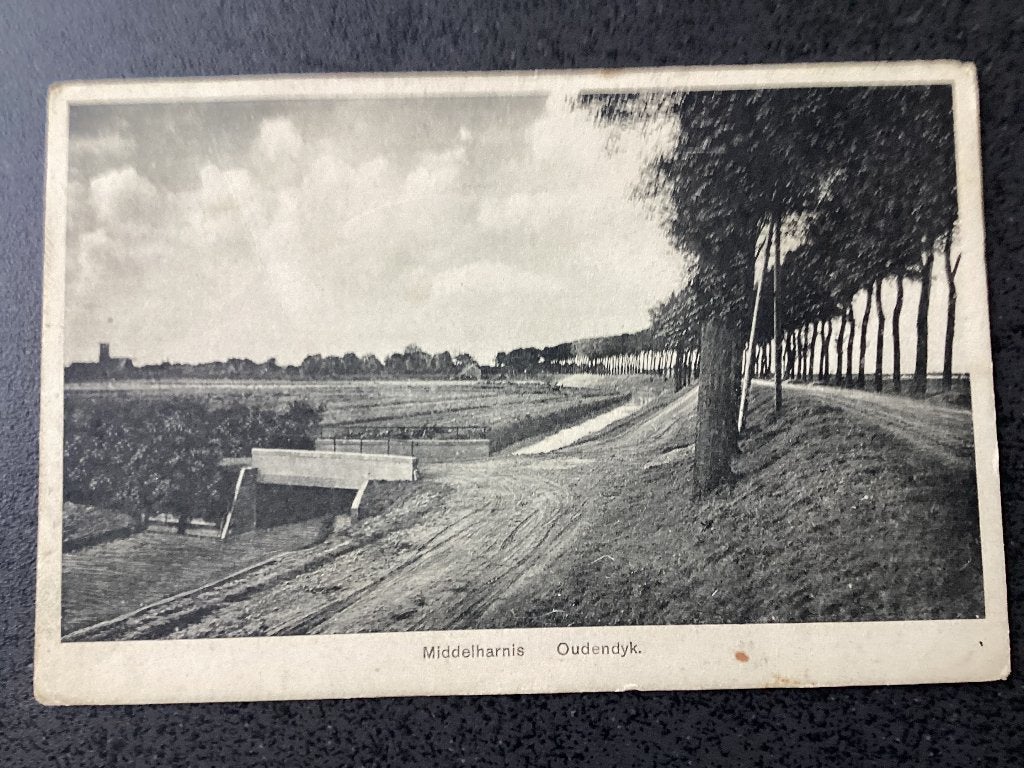 Middelharnis., Ophalen of Verzenden, 1920 tot 1940, Ongelopen, Zuid-Holland
