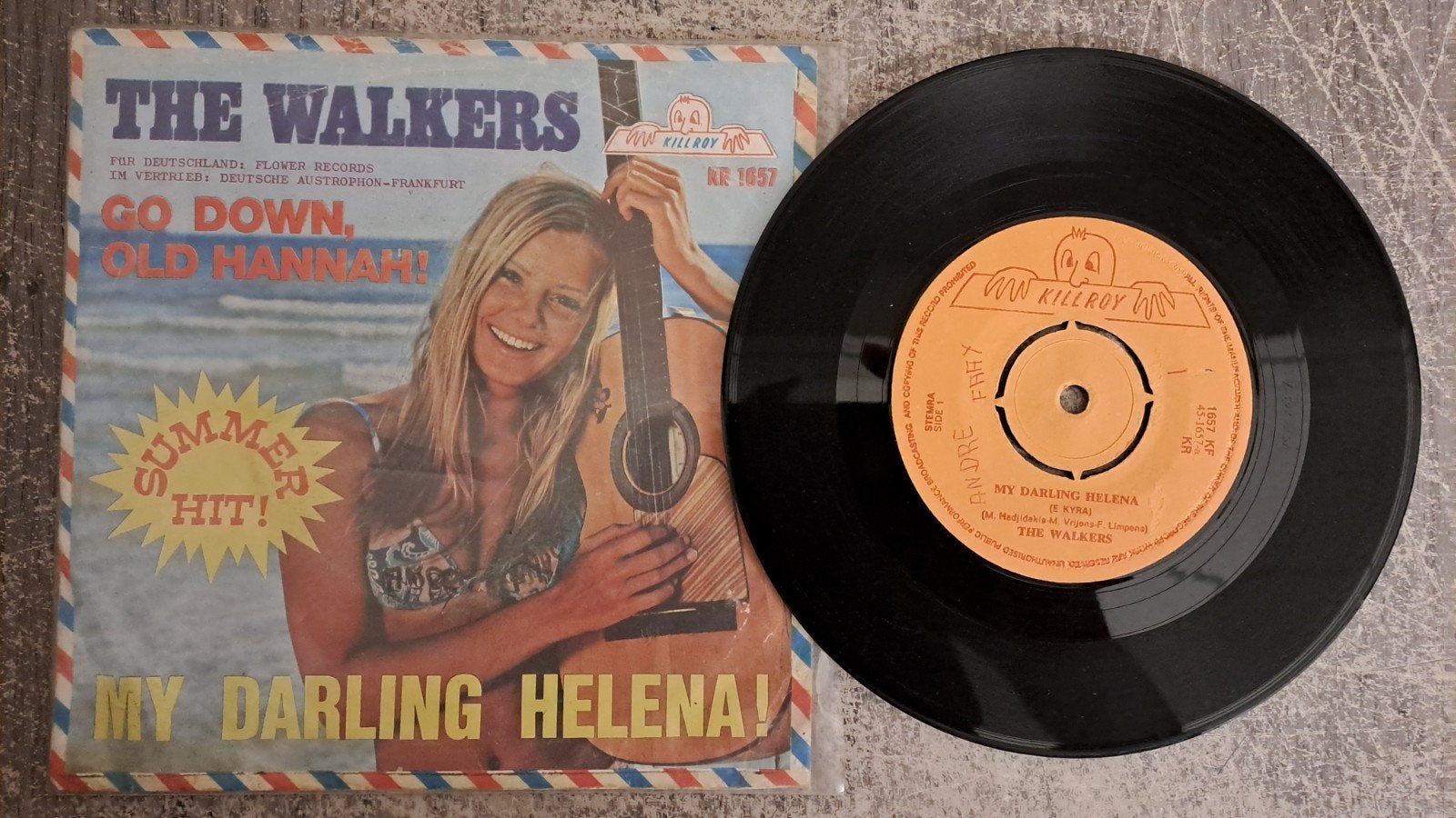 the walkers  - my darling Helena, Gebruikt, 7 inch, Pop, Fotohoes
