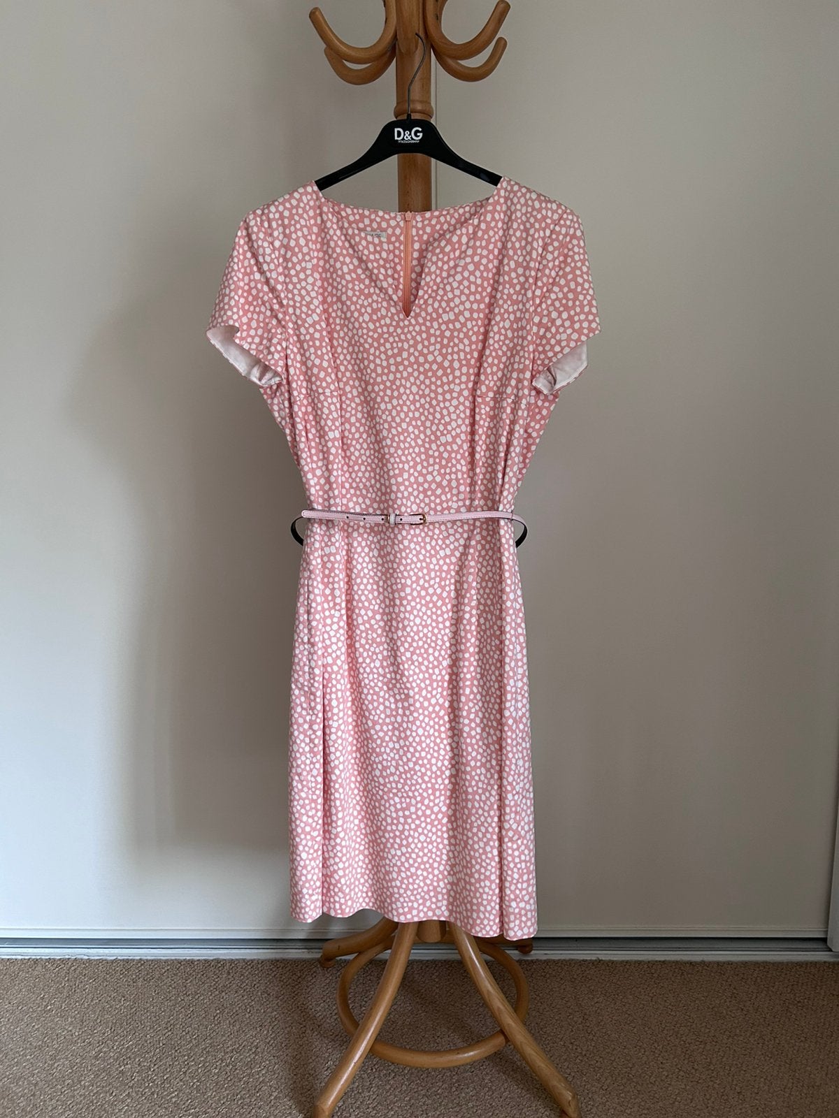 Roze zomerjurkje,  Apanage, 40, Kleding | Dames, Maat 38/40 (M), Ophalen of Verzenden, Zo goed als nieuw, Knielengte