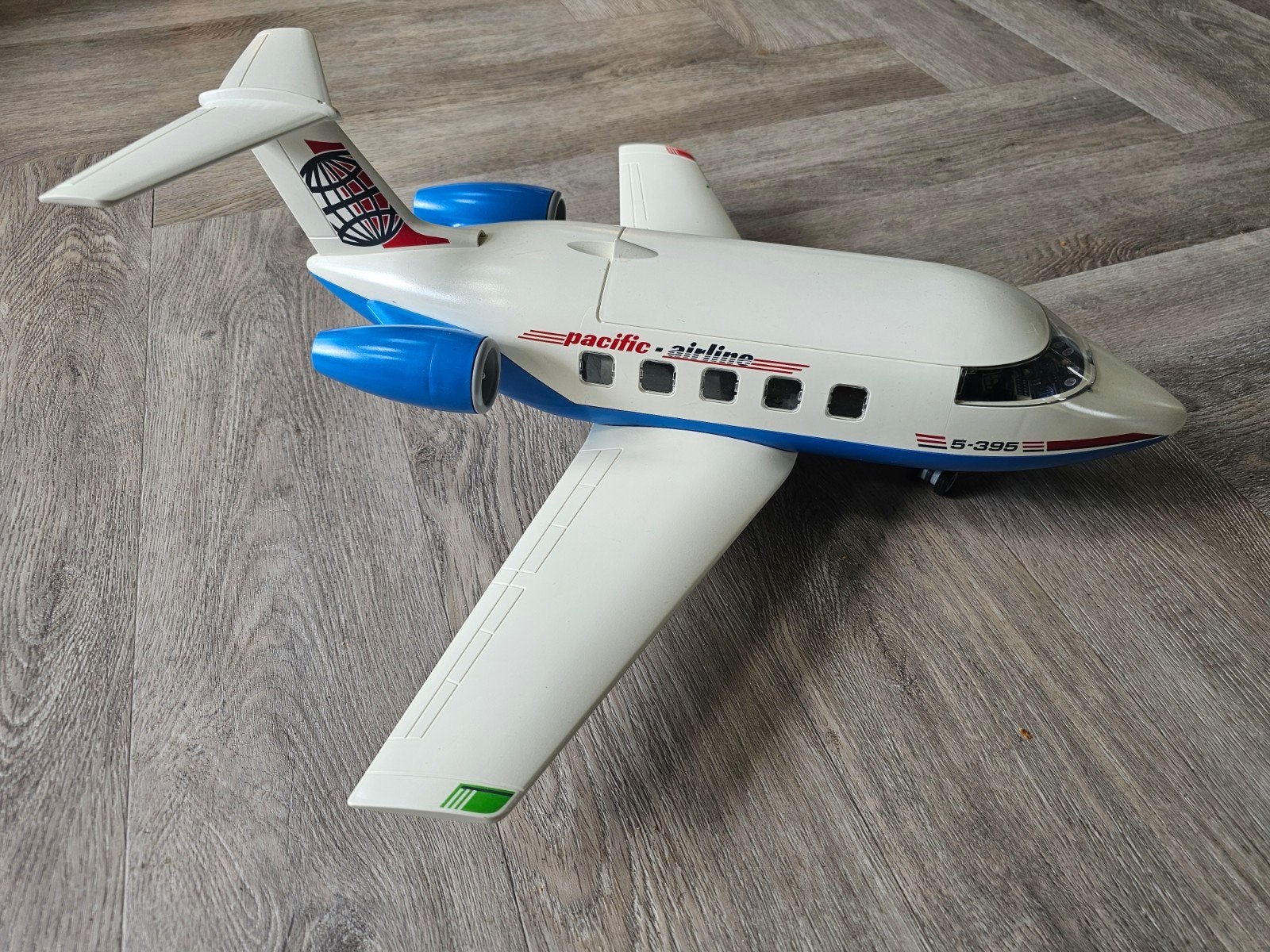 Playmobil Vliegtuig - Pacific Airline, Ophalen, Gebruikt