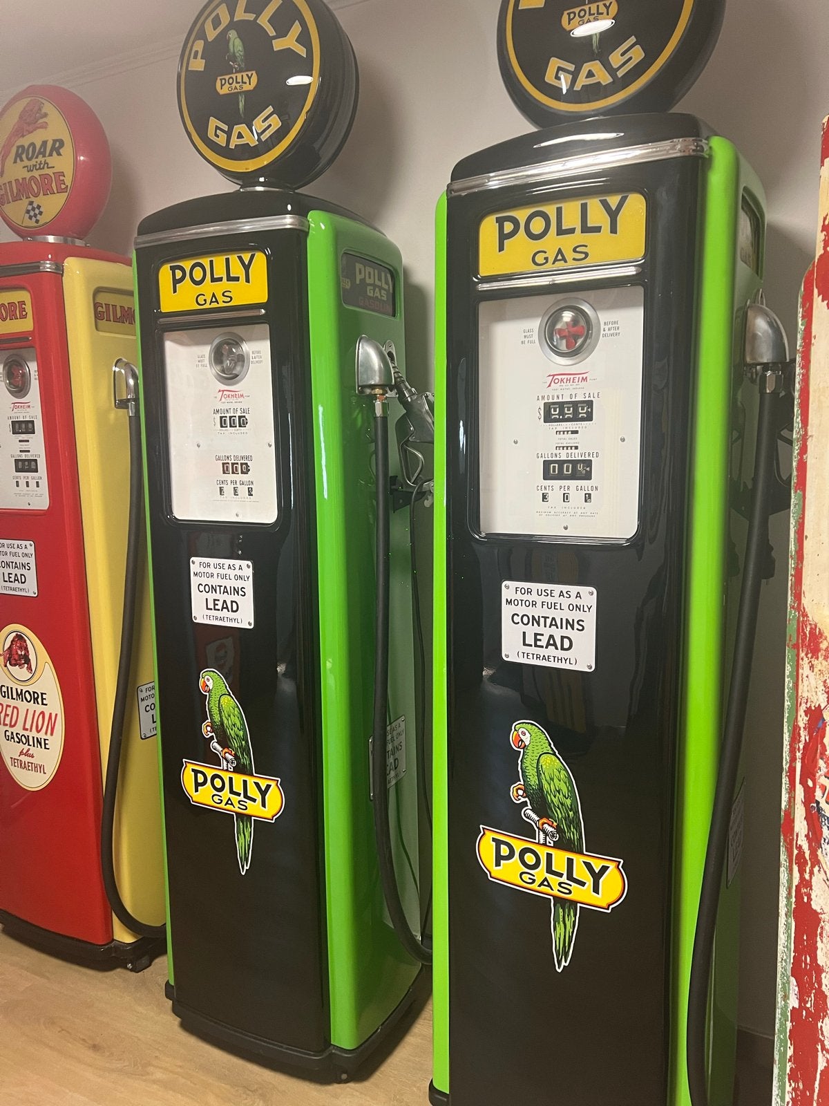 Vintage Polly Gas Benzinepomp -tokheim, Ophalen