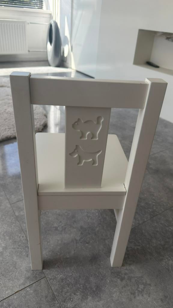 Ikea kinderstoel kritter, Ophalen, Zo goed als nieuw, 25 tot 50 cm, Rechthoekig