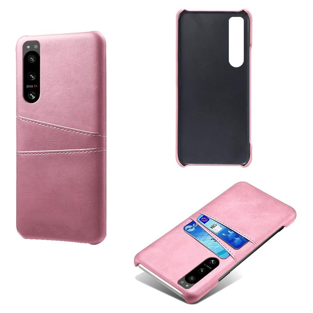 Backcover + Glas Screenprotector voor Xperia 5 IV _Roze Goud, Verzenden, Nieuw, Hoesje of Tasje