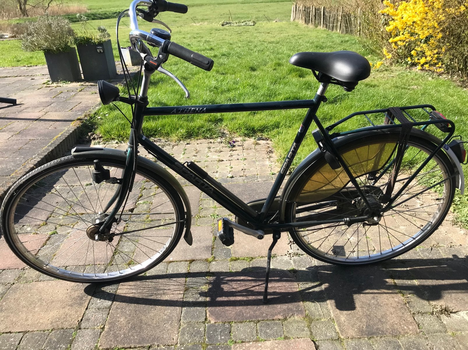 Heren fiets 4 versnellingen, Fietsen en Brommers, Fietsen | Heren | Herenfietsen, Sparta, Gebruikt, Velgrem, Versnellingen