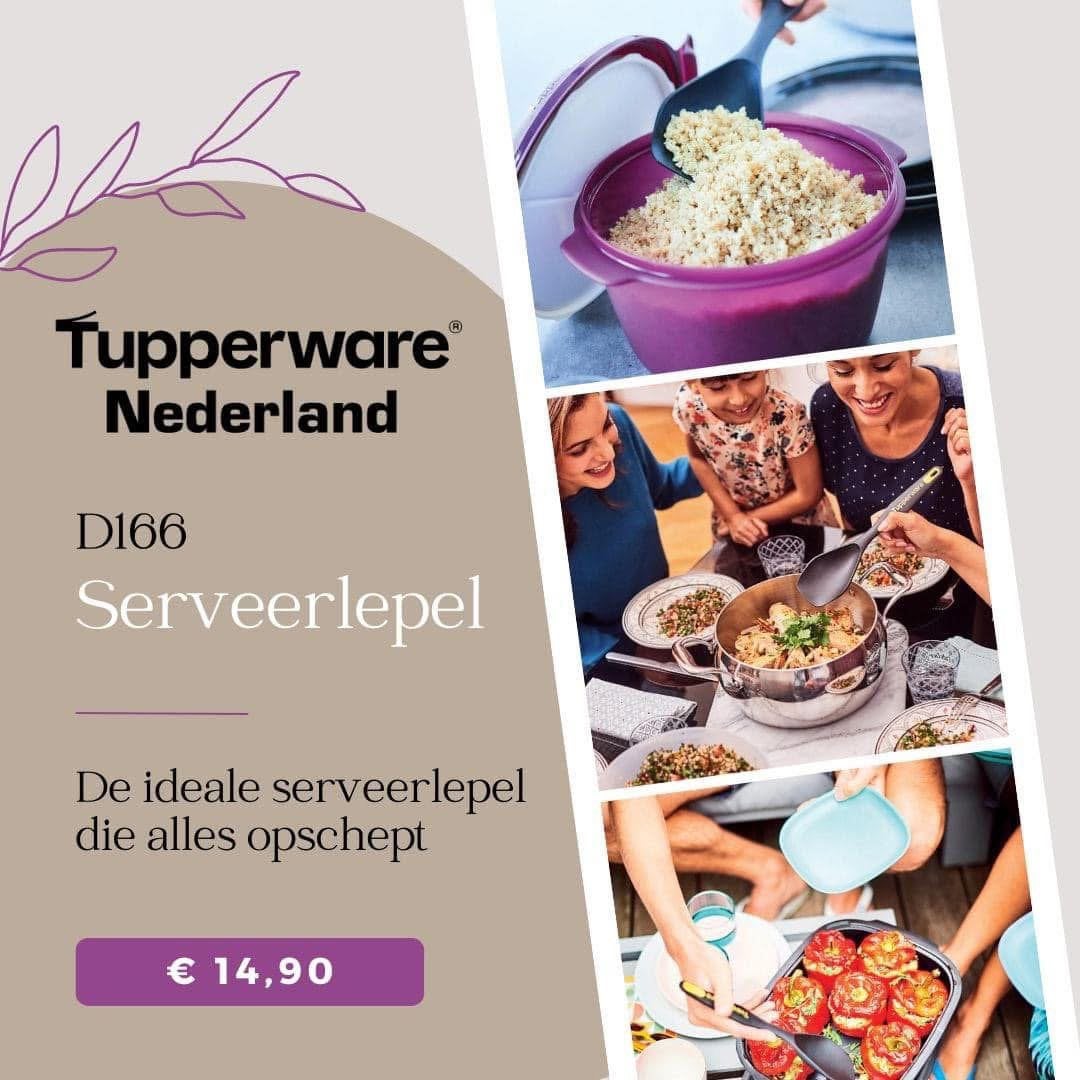 Tupperware serveerlepel - nieuw, Ophalen of Verzenden, Nieuw