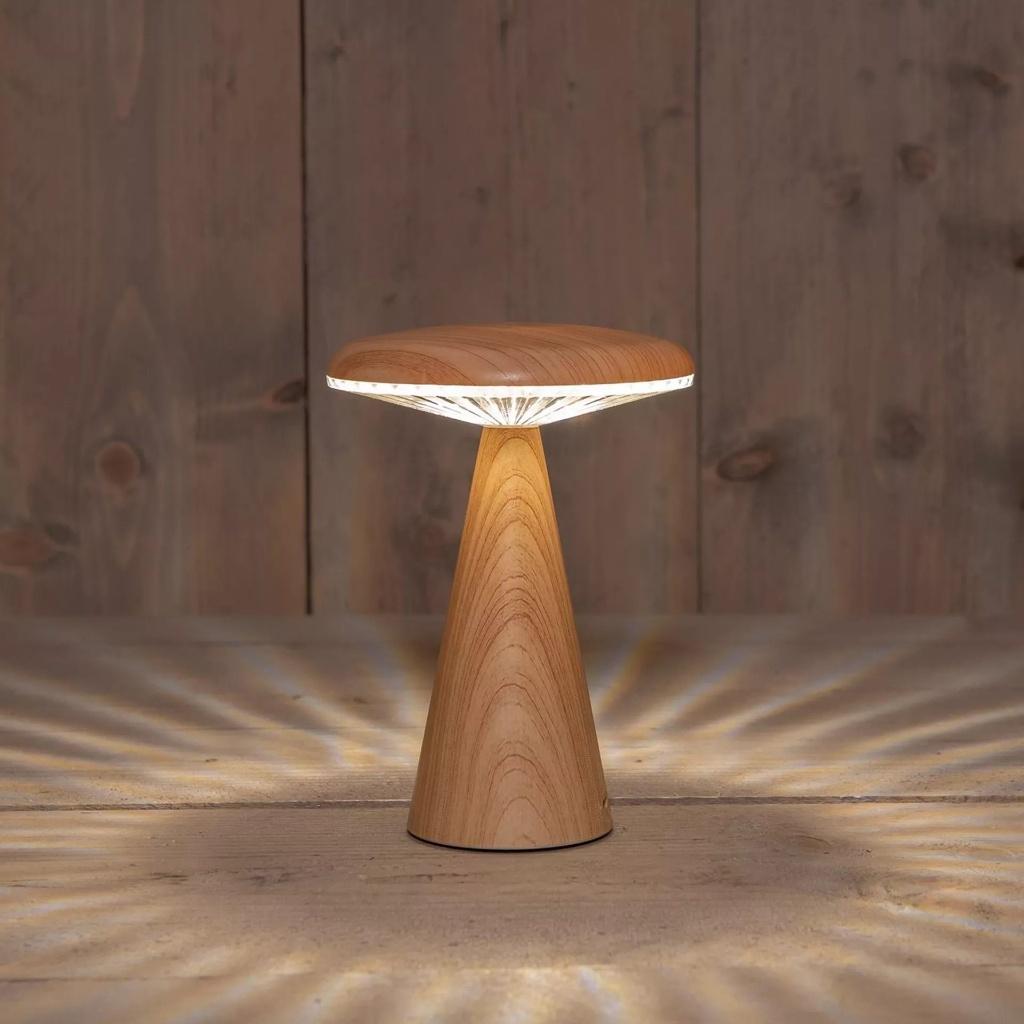 PADDENSTOEL MET LED LAMPJE, Overige materialen, Nieuw, Ophalen of Verzenden, Modern