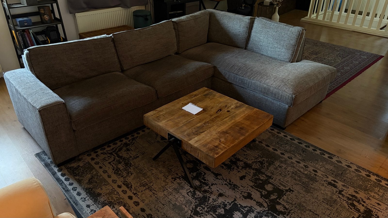 Zo goed als nieuwe hoekbank - 285x200cm, Ophalen, 250 tot 300 cm, Hoekbank, Zo goed als nieuw