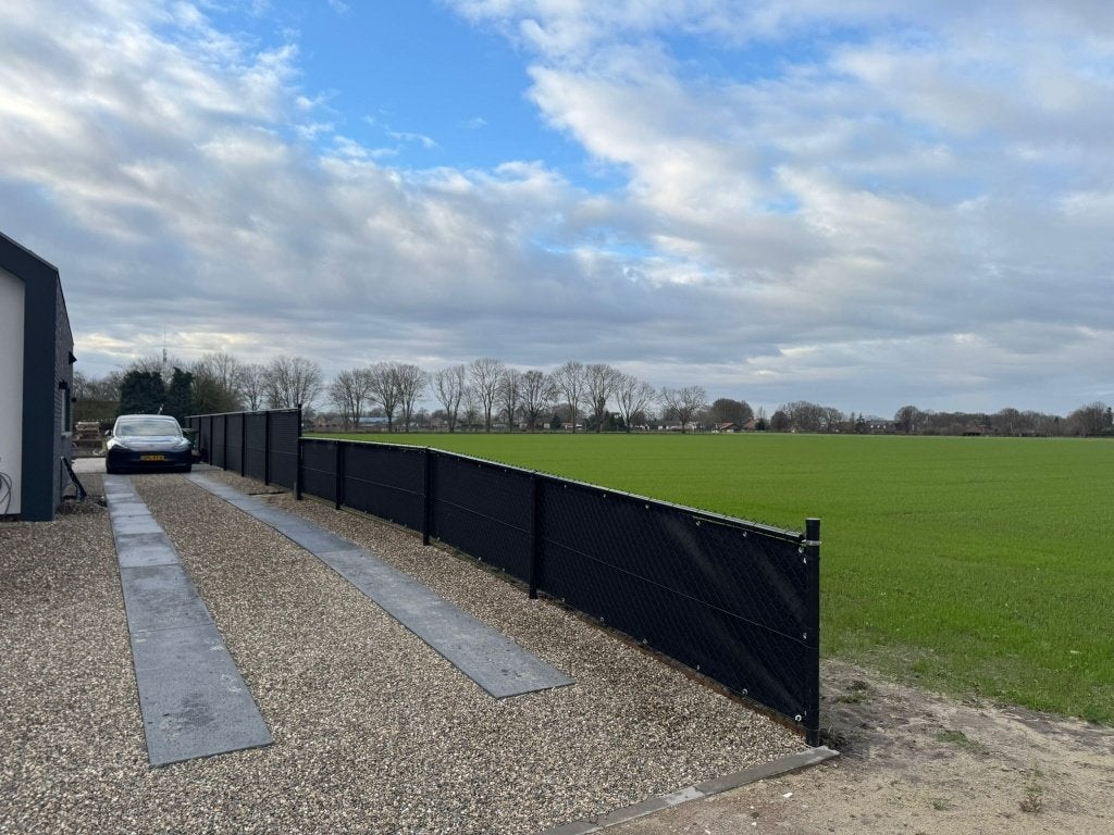 winddoek, kleuren groen of zwart, Ophalen, Nieuw