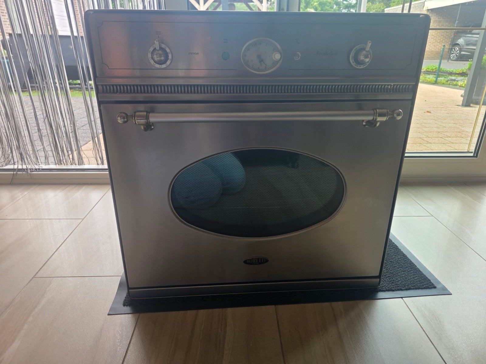 Boretti Gas Kookplaat en Oven, Ophalen, Gebruikt, 60 cm of meer, Gas