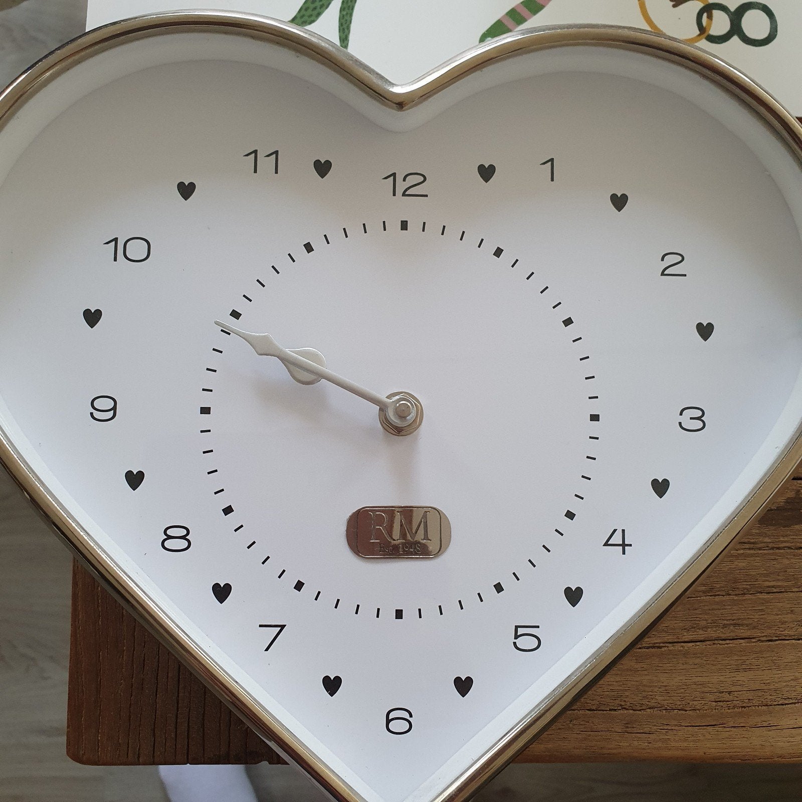 Riviera maison Klok, Ophalen of Verzenden, Zo goed als nieuw, Wandklok