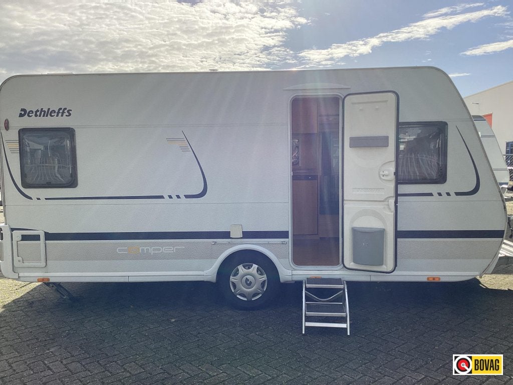 Dethleffs Camper 450 DB voortent, Rondzit, Bedrijf, Overige typen, Reservewiel