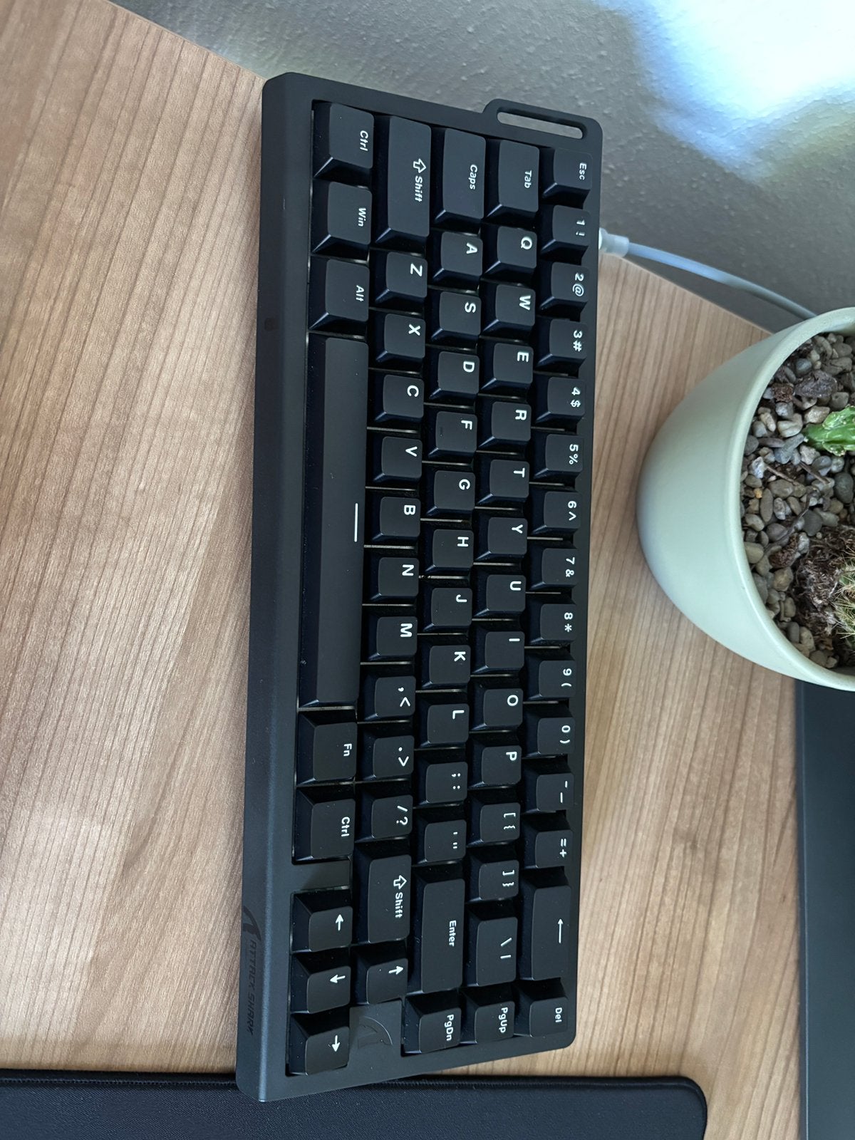 Attack Shark X68 HE keyboard, Verzenden, Gaming toetsenbord, Zo goed als nieuw, Qwerty