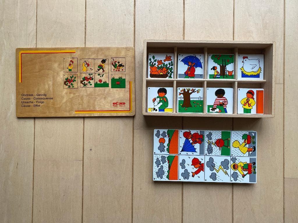 Educo oorzaak gevolg, Kinderen en Baby's, Speelgoed | Educatief en Creatief, Ophalen of Verzenden, Gebruikt