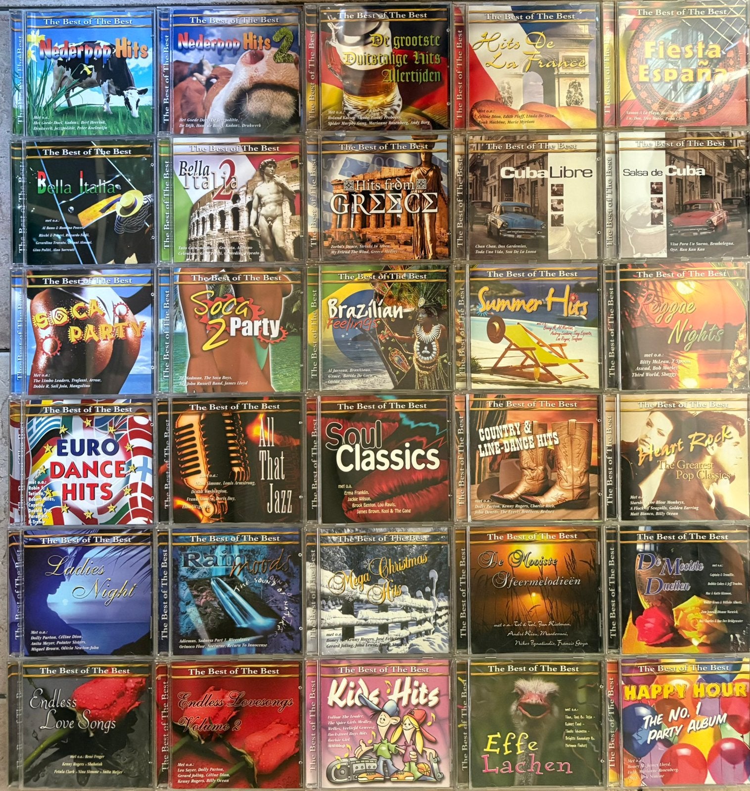 Serie The Best of The Best  30delen, Verzenden, Gebruikt, Pop, Verzamelalbum