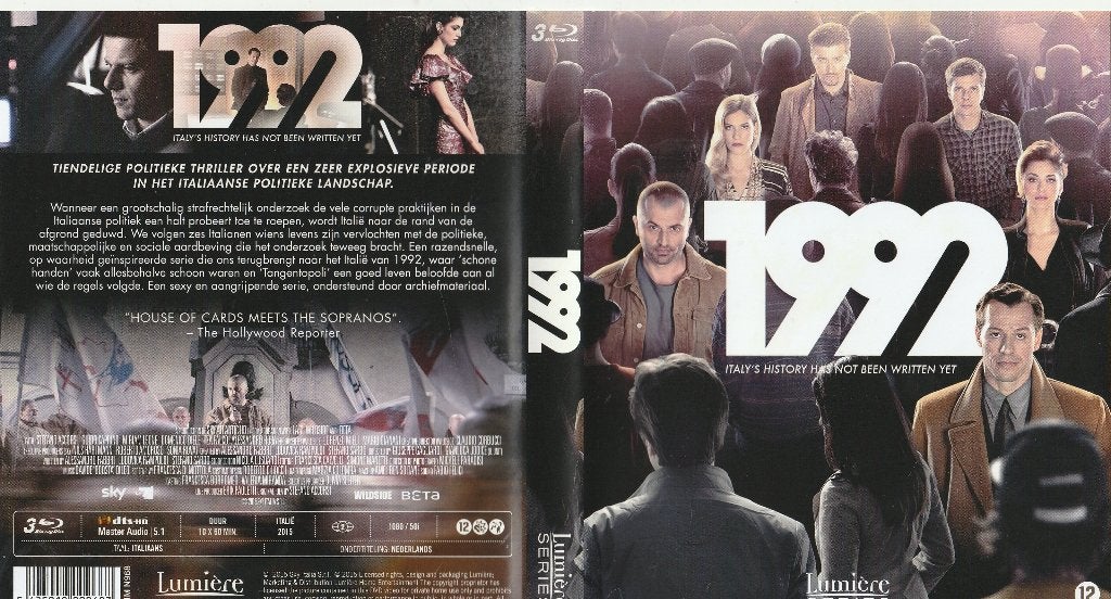 1992 Italy's History has not been Written yet Blu ray 3 disc, Cd's en Dvd's, Blu-ray, Ophalen of Verzenden, Zo goed als nieuw