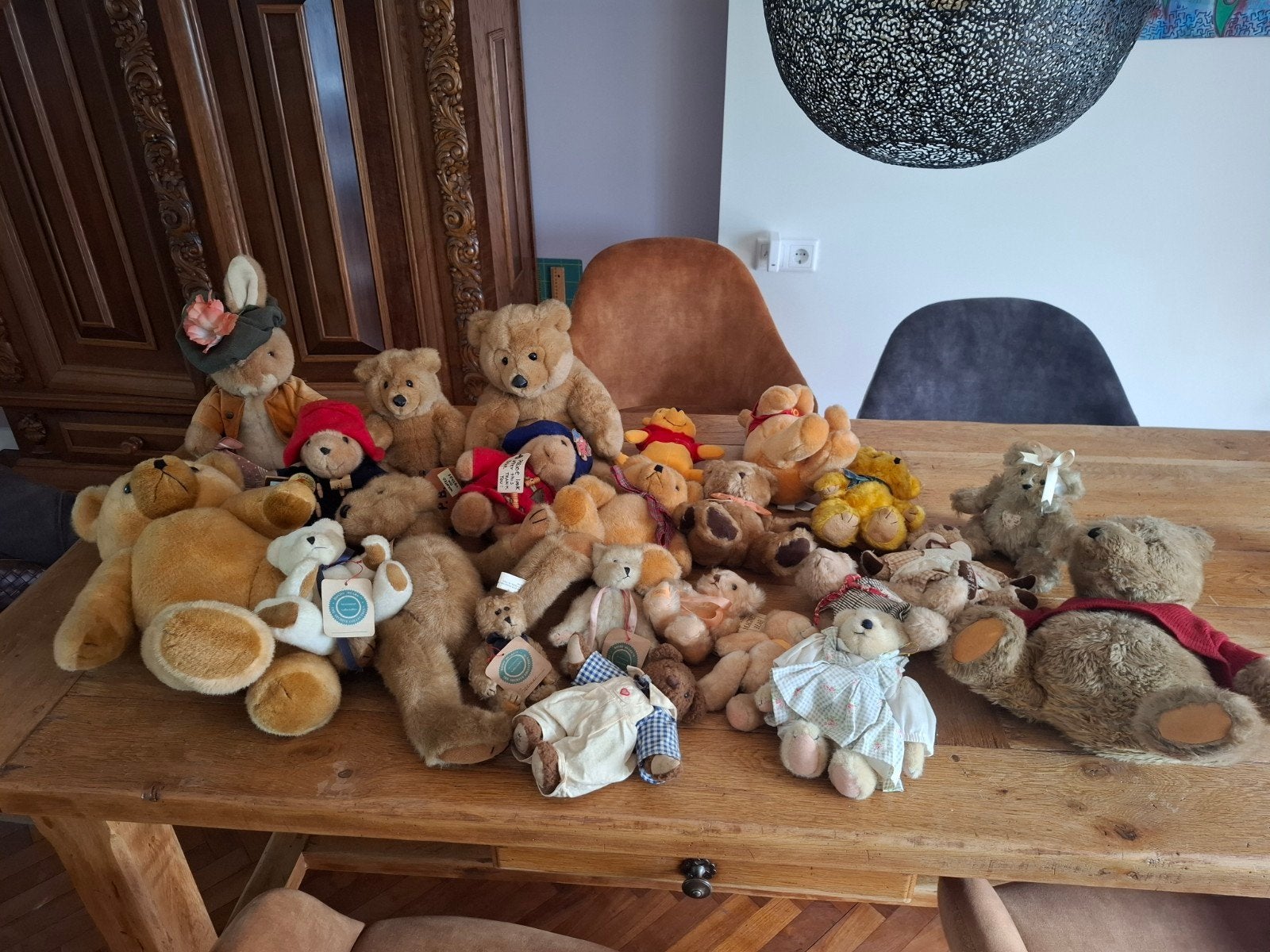 Grote collectie knuffelberen - diverse merken en maten, Kinderen en Baby's, Speelgoed | Knuffels en Pluche, Ophalen, Disney, Beer