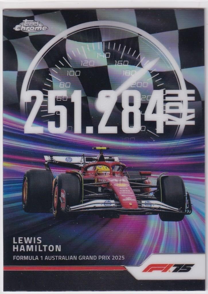 Lewis Hamilton Top Speed Refractor #TS-2, Verzenden, Nieuw, Formule 1