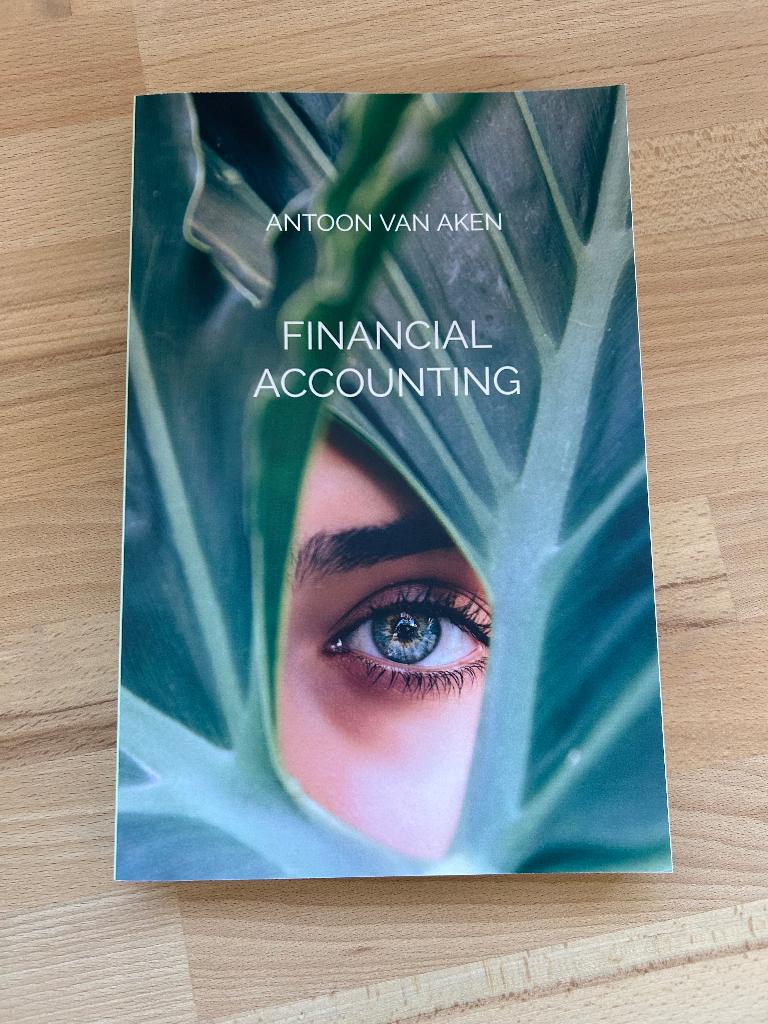 Boek; Financial accounting 9789464653083, Ophalen of Verzenden, Zo goed als nieuw, Accountancy en Administratie