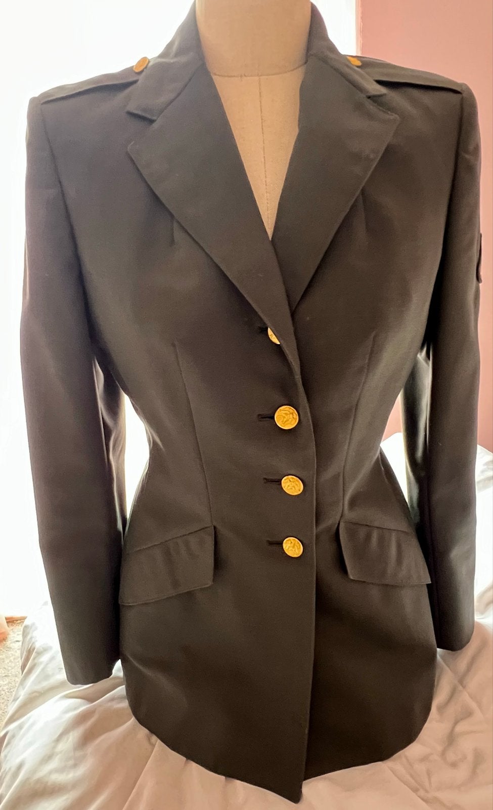 Vintage USA  mt 36 Army Uniform 1985 Private First Class, Ophalen of Verzenden, Landmacht, Amerika, Kleding of Schoenen