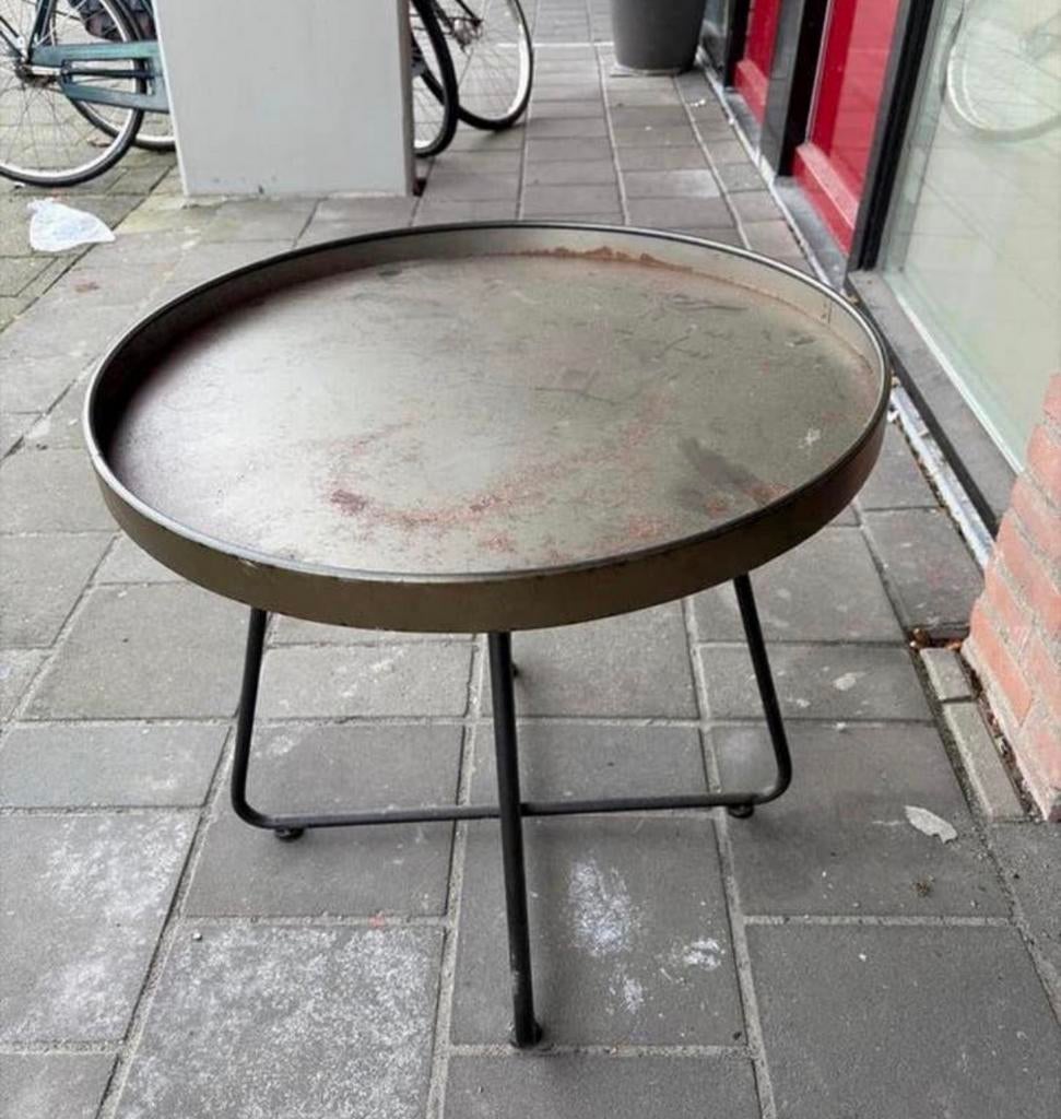Salontafel, Huis en Inrichting, Tafels | Salontafels, 50 tot 100 cm, Zo goed als nieuw, Minder dan 50 cm, Rechthoekig