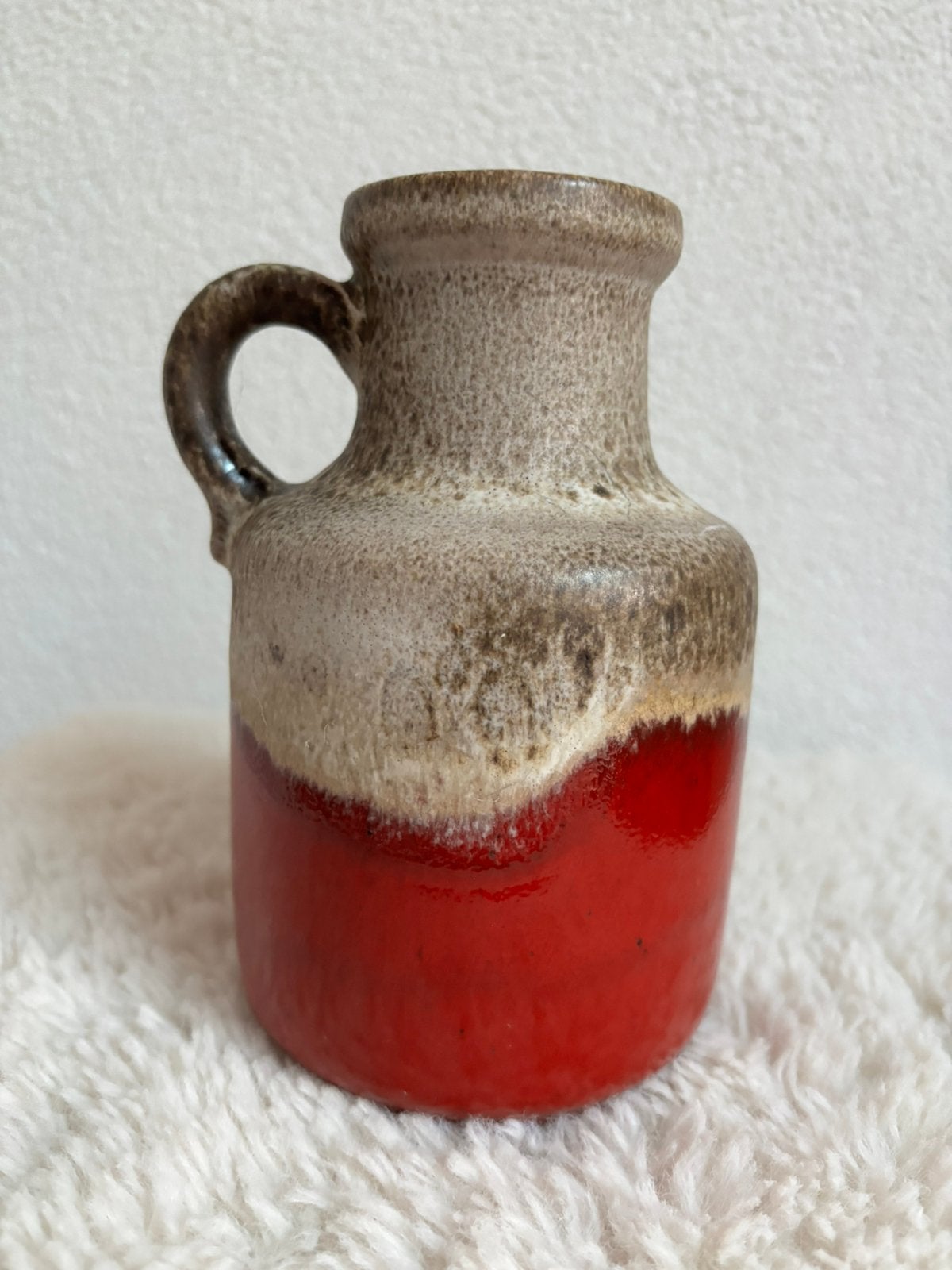 West-Germany vaas Scheurich Keramik 16 cm 414-16, Ophalen of Verzenden