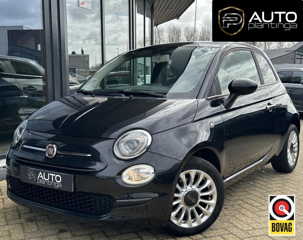 Fiat 500 0.9 TwinAir Turbo Popstar | Airco | Lichtmetalen Ve, Stof, Gebruikt, Origineel Nederlands, Bedrijf