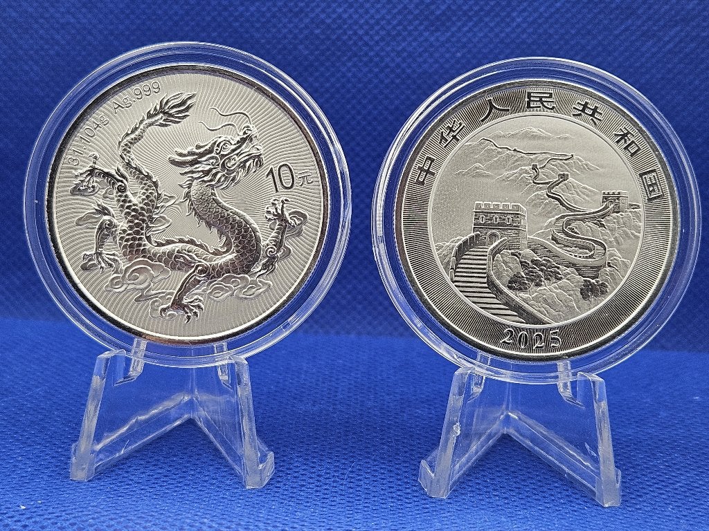 Foto 9 van (9273) TOPPER CHINA 20X DRAGON 10 YUAN 2026 ONE OUNCE