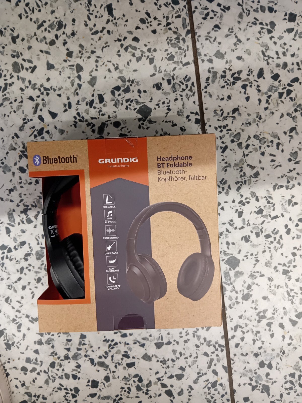 Nieuwe Grundig Bluetooth Opvouwbare Hoofdtelefoon, Nieuw, Ophalen of Verzenden, Extra bas, Over-ear