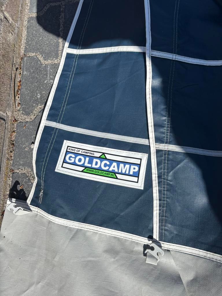 Goldcamp voortent maat 11 (met extra luifel), Ophalen, Gebruikt