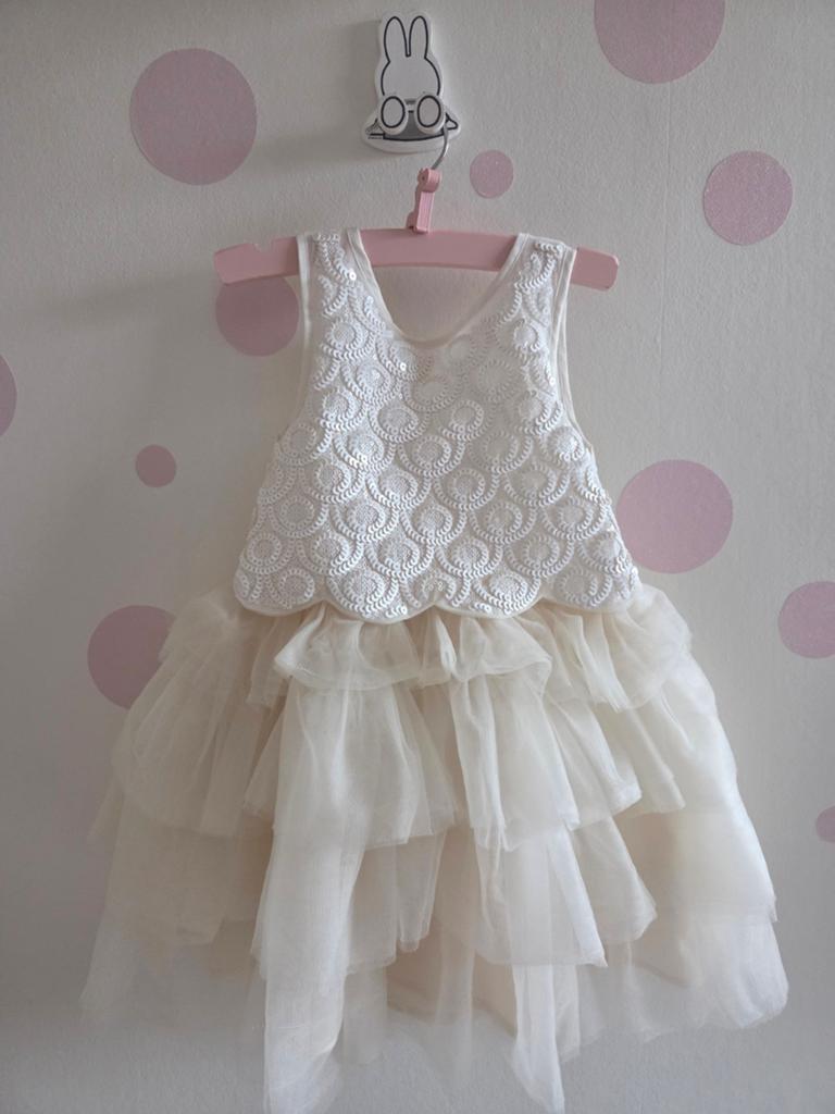 H&M feestelijke jurk maat 104, Kinderen en Baby's, Kinderkleding | Overige, Ophalen of Verzenden, Zo goed als nieuw, H&M, Meisje