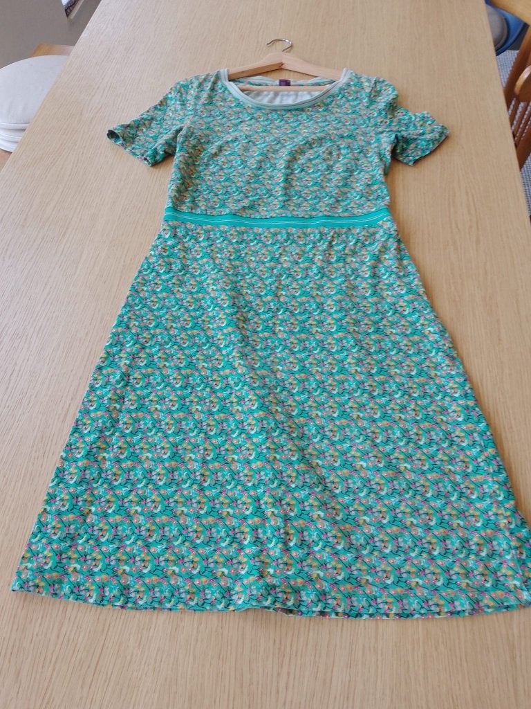 Zomerjurk wow to go maat M, Kleding | Dames, Jurken, Gedragen, Boven de knie, Groen, Ophalen