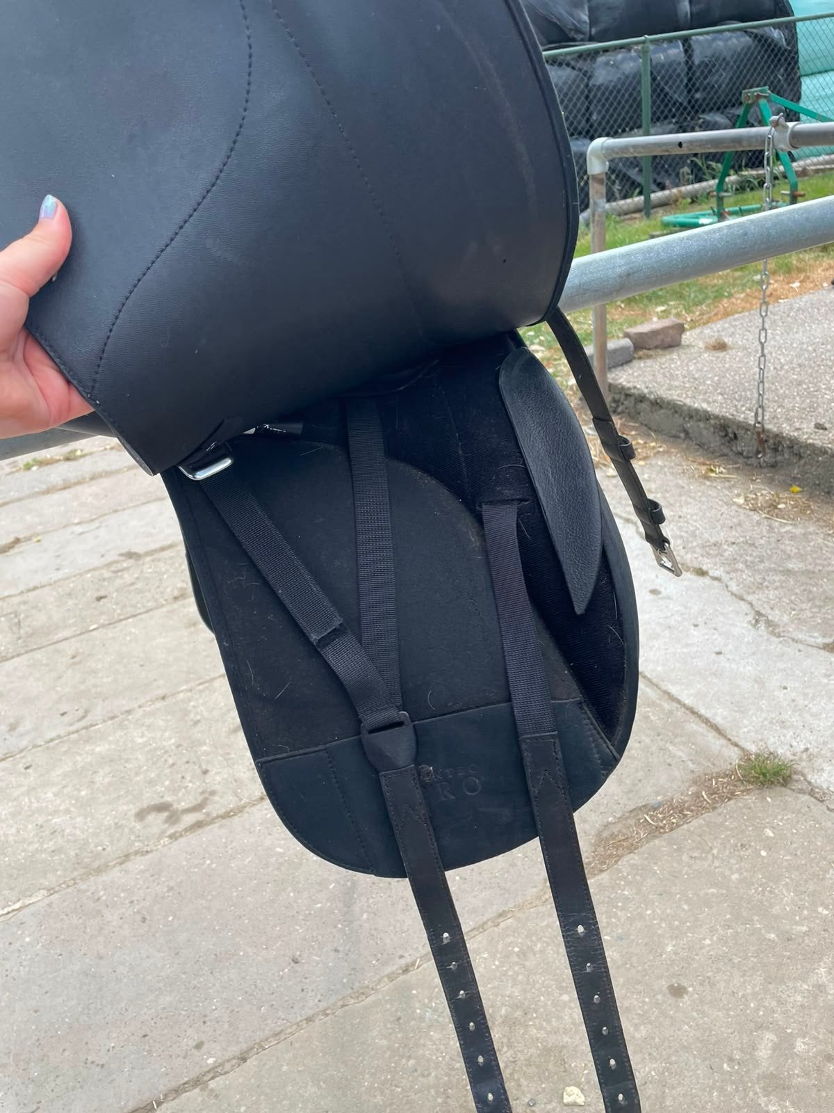 Wintec pro dressuur 17,5 inch, Dieren en Toebehoren, Ophalen of Verzenden, Zo goed als nieuw