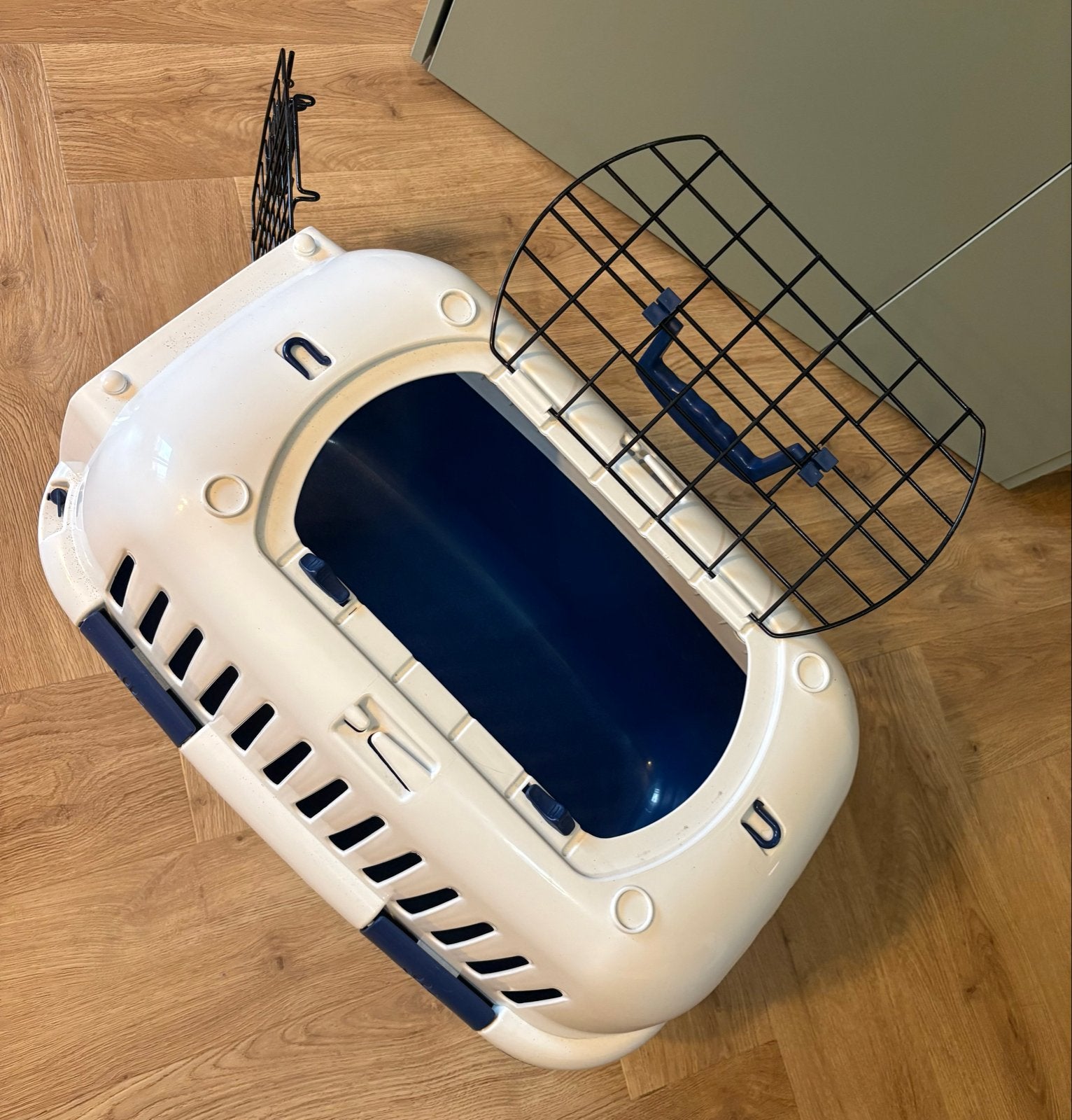 Europet Bernina transportbox kat – 2 deuren – demontabel, Dieren en Toebehoren, Ophalen, Gebruikt