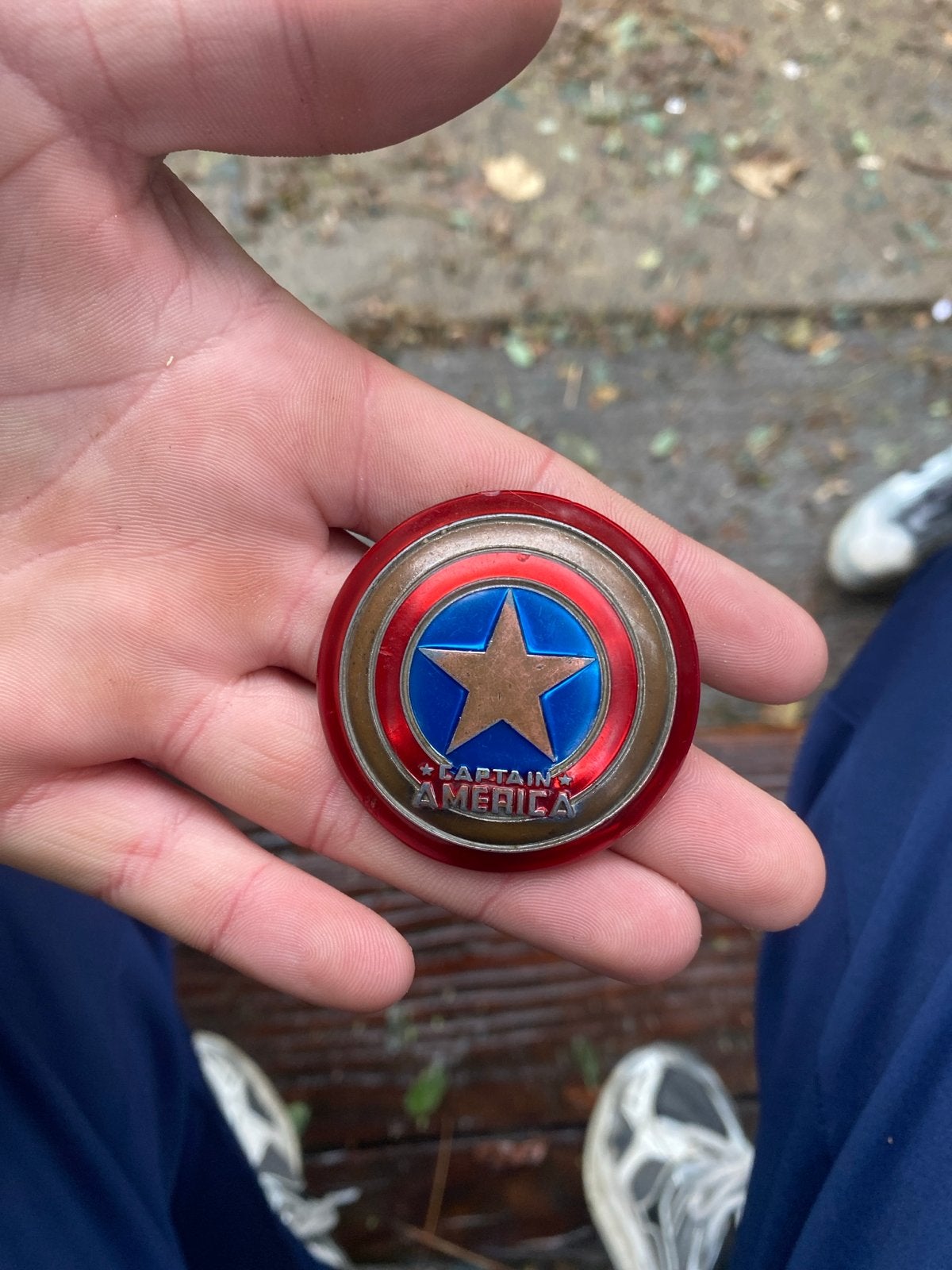 Limited Edition Captain America Sleutelhanger, Ophalen of Verzenden, Gebruikt, Merk